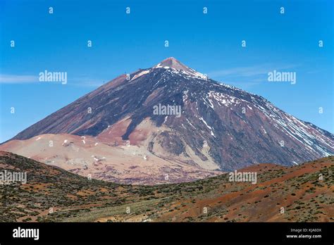 Pico Del Teide 3718 Meter Highest Mountain On Spain Territory And