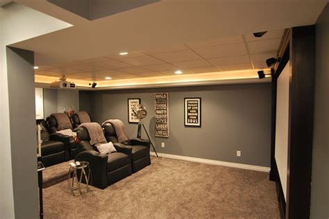 Check spelling or type a new query. grey walls brown carpet - Google Search | Home theater ...