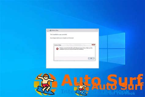 Reparar Windows No Puede Encontrar Los Términos Del Software De Licencia De Microsoft Auto Surf