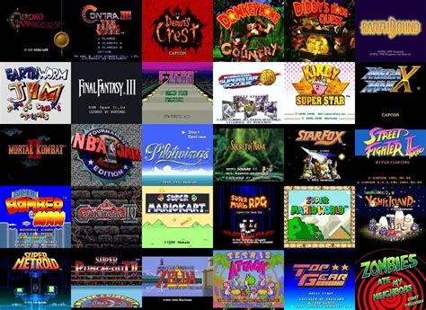 Have fun using super nintendo emulator? Paquete De Juegos Super Nintendo Snes Para Tu Pc Y Android ...