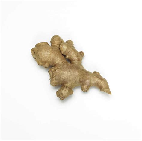 Fresh Ginger Root Close Up Stock Photo