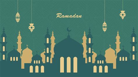 Green Ramadan Background In Illustrator Svg  Eps Png Download