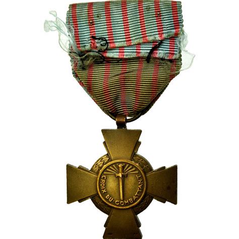 France Croix Du Combattant Volontaire Medal