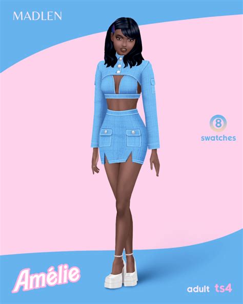 Amelie Outfit Best Sims Mods