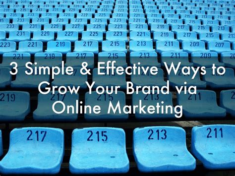 3 Simple And Effective Ways To Grow Your Brand Via