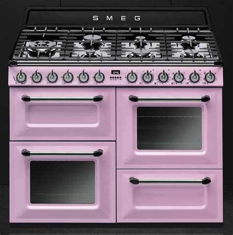 Smeg Pink Victoria Cooker Tr4110 Freestanding Cooker Range Cooker Smeg