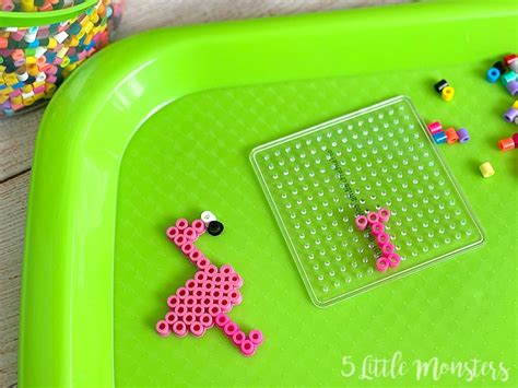 Each pattern comes with step by step tutorial. 5 Little Monsters: Summer Perler Bead Patterns