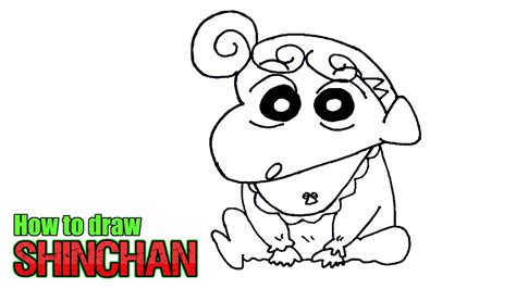 How To Draw Shinchan Step By Step Characters Crayon Shin Chan