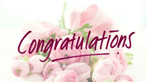 Do you want to send out wedding congratulations messages but feel stuck? Congratulation Images Free with Flower in HD - HD ...