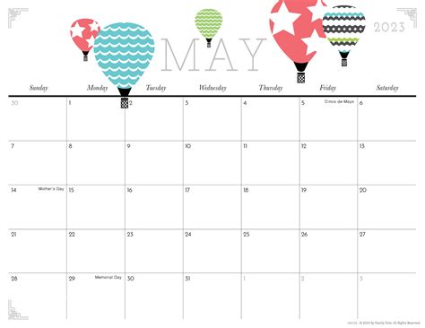 2023 Cute Printable Calendars For Moms IMOM