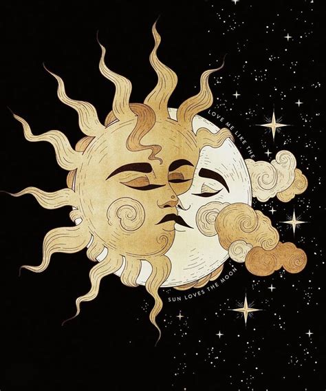 Pin By Jesuina On Celestial Art In 2020 Sun And Moon Drawings Moon