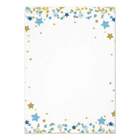 Twinkle Little Star Gold Baby Shower Invitation In 2020
