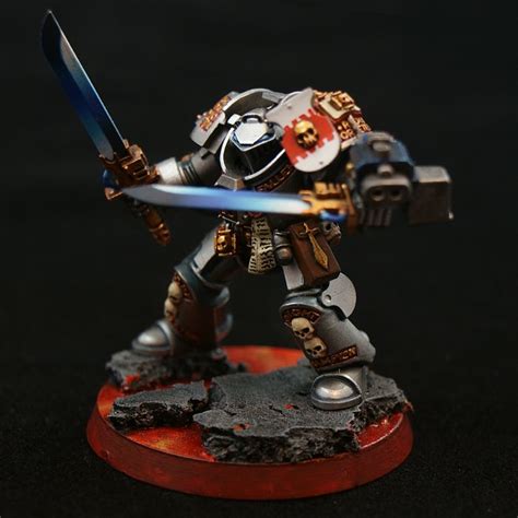 Space Marines Grey Knights Exhibition Of Miniatures Painted By