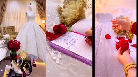 تجهيز فستان العروس لاجمل يوم بالعمر😍اجمل تفاصيل 🤗غرفة عرسانبارك الله