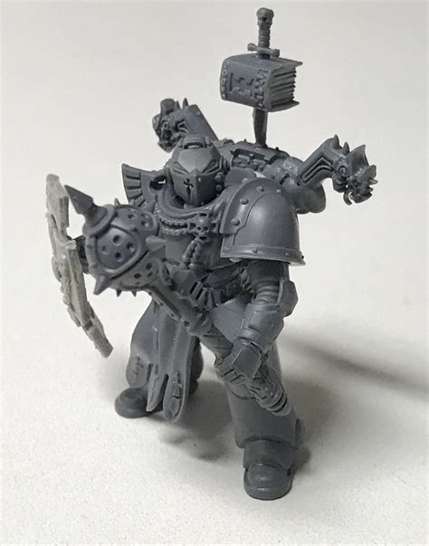 Converted Librarian For My Primaris Scale Grey Knights Army Wip