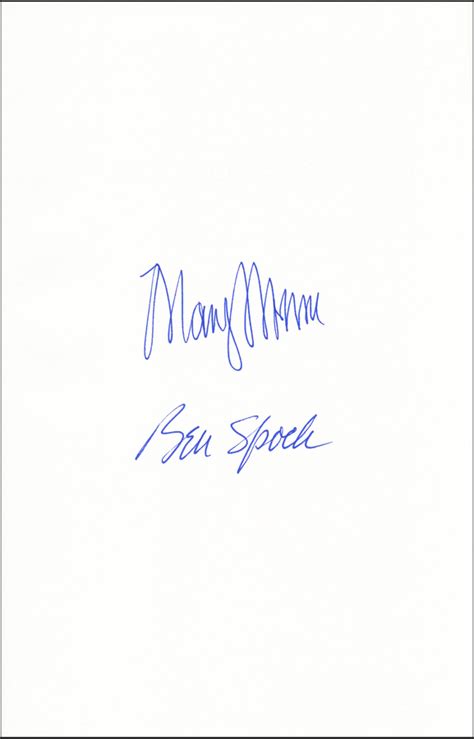 Spock On Spock Mary Morgan Benjamin Spock First Edition