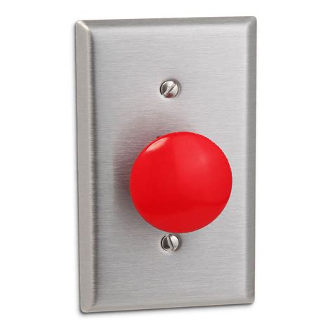Big Red Panic Button Light Switch The Green Head