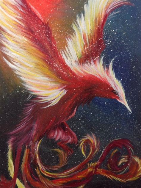 03 Phoenix Oil Painting By Zoebordercollie On Deviantart