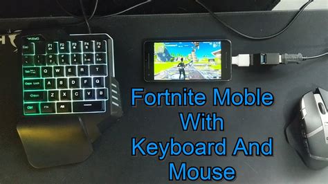 Mechanical keyboards, on the other hand, is often considered to be more comfortable and are faster in writing. How To Play Fortnite Mobile With Keyboard And Mouse 100% ...