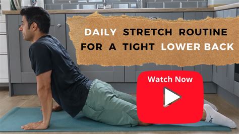 Daily Stretch Routine For A Tight Lower Back Dublin Sports Injury Clinic