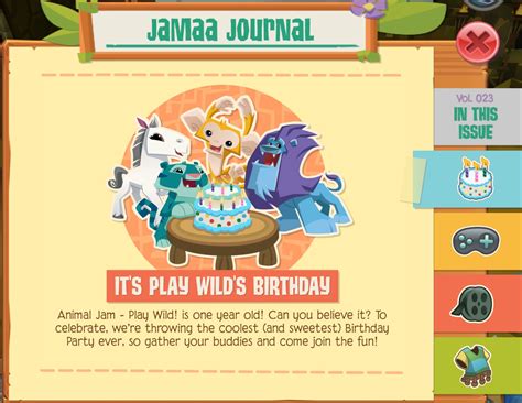 Animal Jam Graphic Central New Play Wild Update