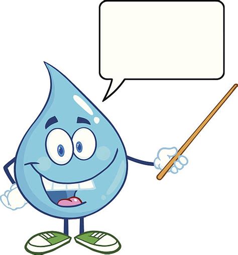 Best Water Drop Character Drawings Illustrations Royalty Free Vector