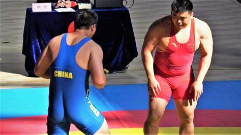 Freestyle Wrestling China 125kg Youtube