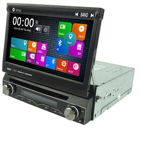 Single 1 DIN Car DVD Player Autoradio GPS WIN8 UI Touch Stereo WiFi 3G
