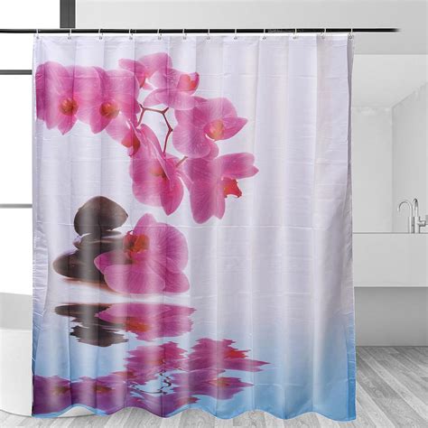 Buy 200x180cm Rainbow Magic Striped Shower Curtains Waterproof Fabric Bathroom Curtain With