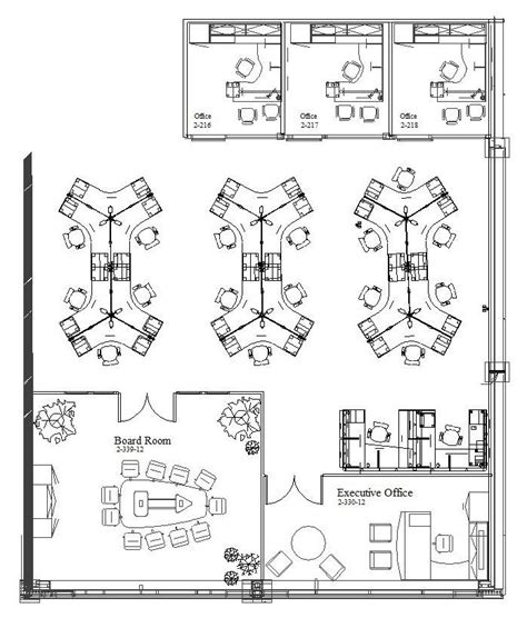 Office Layout Plan With Dimensions