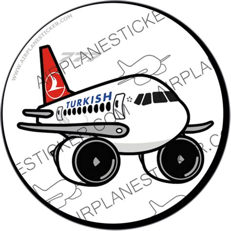 Turkish Airlines Boeing Airplanesticker Com
