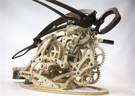 Awesome Carapace Kinetic Sculpture Consists Of 600 Individual Pieces