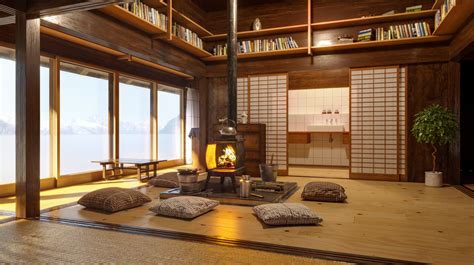 Japanese House Design Interior Inrichting Japanse Japans Chabudai