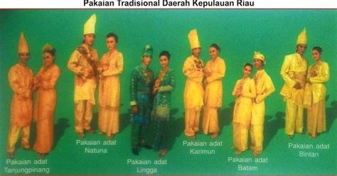 Pakaian Adat Kepulauan Riau Lengkap Gambar Dan Penjelasannya Seni Budayaku