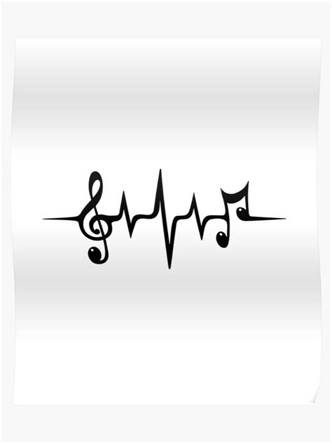 Download High Quality Heartbeat Clipart Music Note Transparent Png
