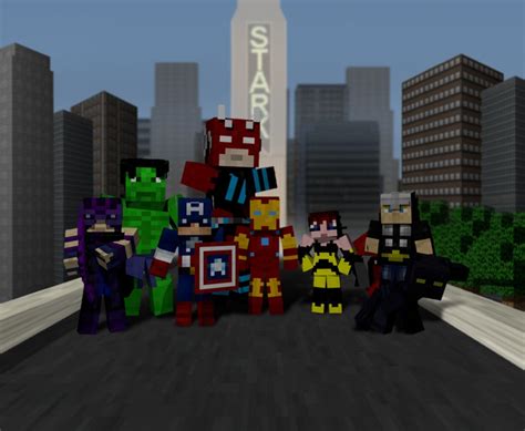 Minecraft Avengers Earths Mightiest Heroes Minecraft Blog