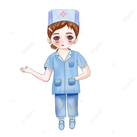Gambar Ilustrasi Perawat Perawat Kartun Tangan Ditarik Dokter Rumah