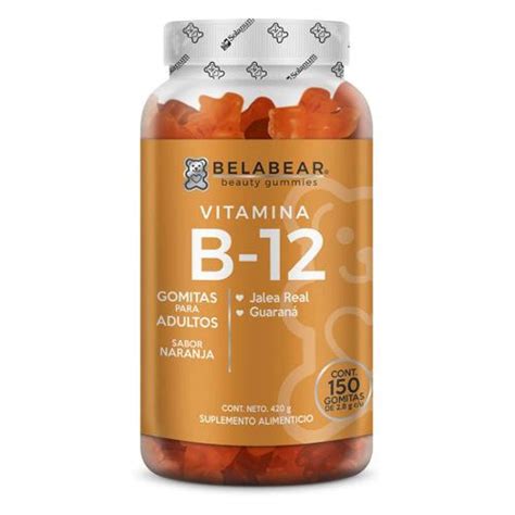 Suplemento Vitamina B12 150 Gomitas Elasticidad