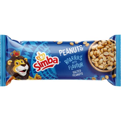 Simba Salted Peanuts 60g Dried Snacks Biltong Dried Fruit Nuts