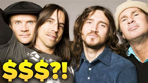 The Red Hot Chili Peppers Net Worth Ranked Youtube