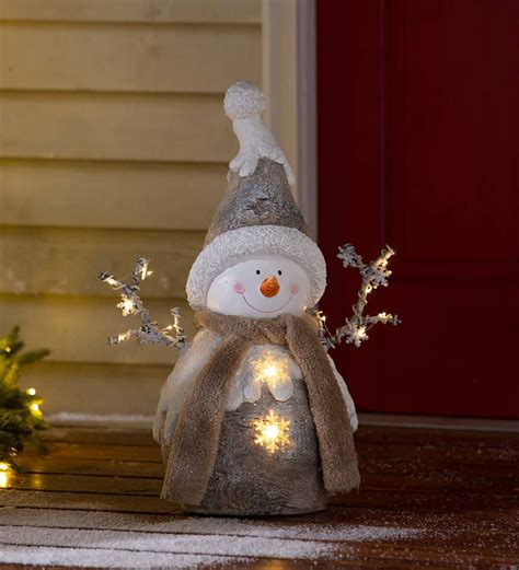Deck Your Halls With The Home Depot Led Snowman The Perfect Festive Touch
