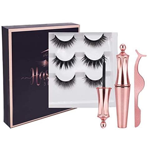 best magnetic eyelashes magnetic eyeliner and lashes set waterproof liquid liner with mink e