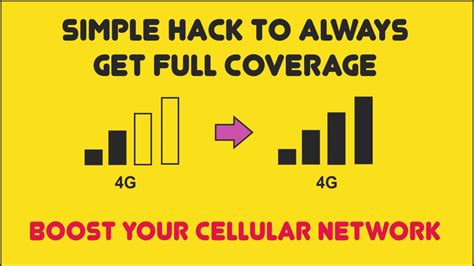 How To Increase Signal Strength Of Mobile Get Full Coverage Youtube