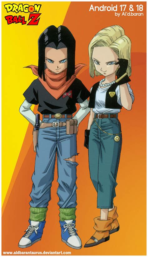 Android 17 is a character from dragon ball z. Android 17 18 (dragon ball z) by al'd.baran by AldbaranTaurus on DeviantArt