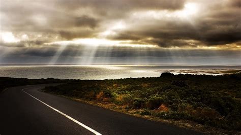 1920x1080 1920x1080 Road Light Sea Coolwallpapersme