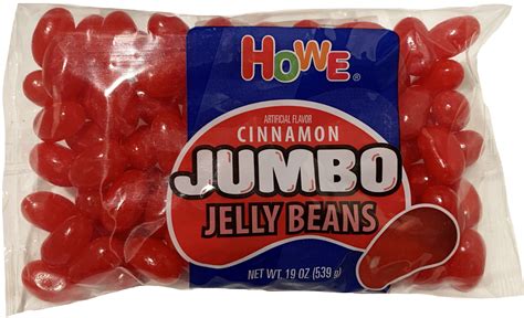 Howe Cinnamon Jumbo Jelly Beans 19 Oz