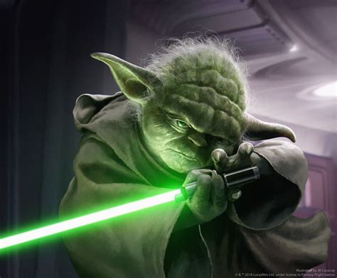 Artstation Yodas Lightsaber