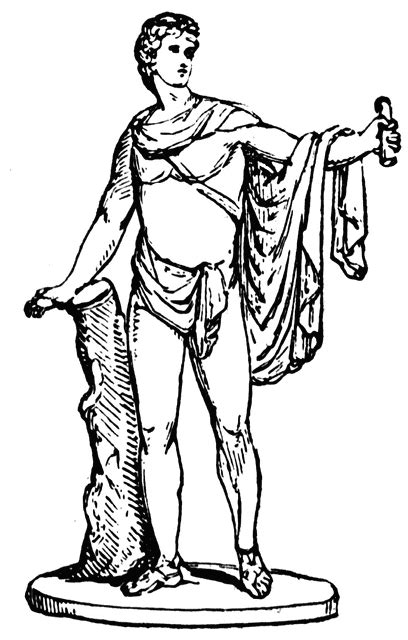 He also is a god of prophecy, and his oracle at delphi is very important. Apollo | ClipArt ETC