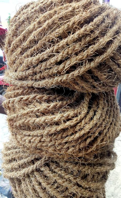 100 Natural Coconut Coir Rope Coconut Fiber Rope For Making Etsy