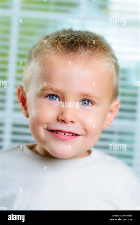 Handsome Four Year Old Boy Hi Res Stock Photography And Images Alamy